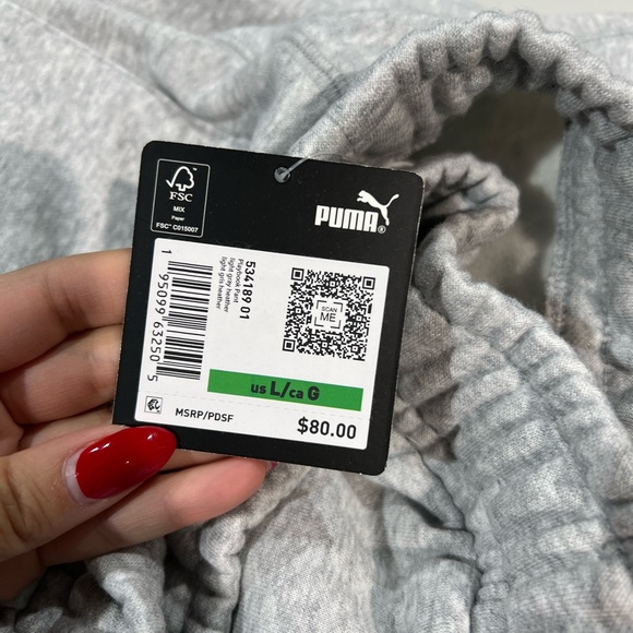 Puma - Playbook Men's Basketball Pants LARGE - Picture 4 of 7